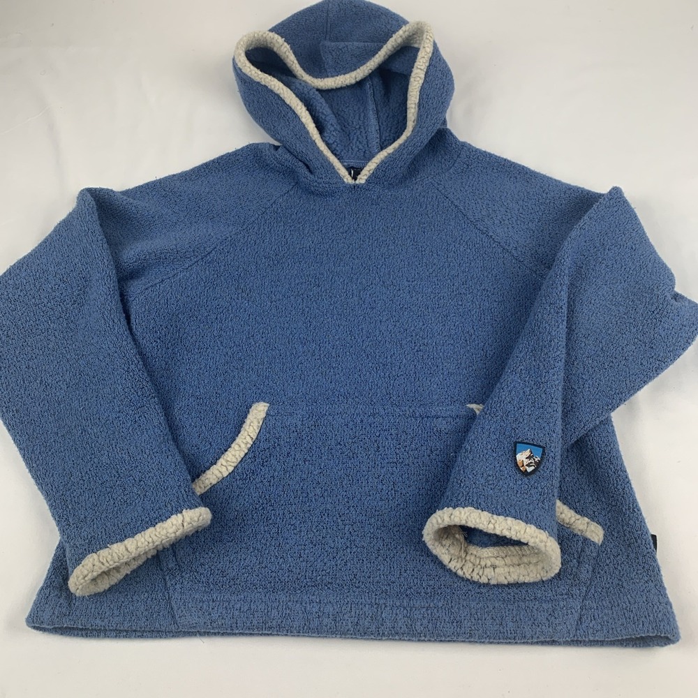KUHL Kids Med Blue Hoodie Made In Canda